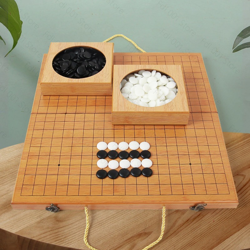 Board Game Go - 19-kierunkowa gra w backgammon, czarno-biała szachownica