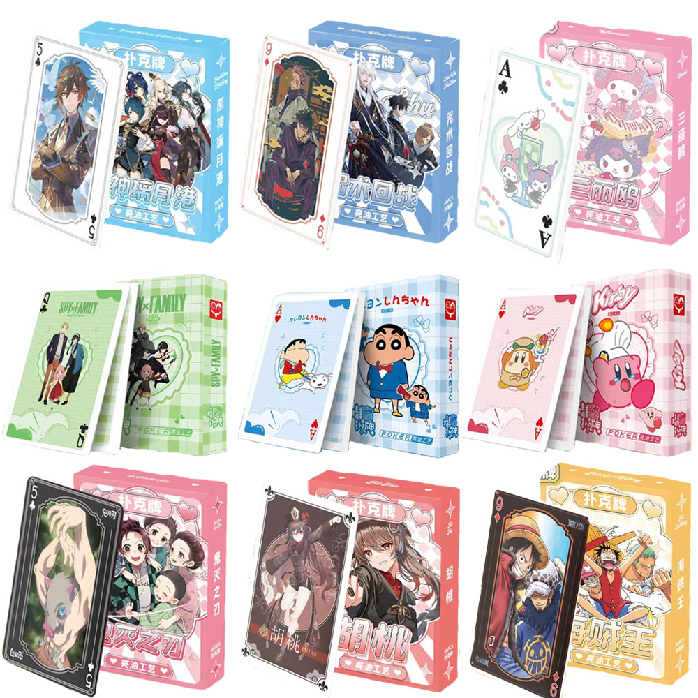 Board Game List - Anime poker Gry planszowe Karty do