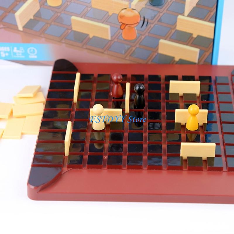 Board Game Path - Drewniana gra planszowa G6DE dla dzieci