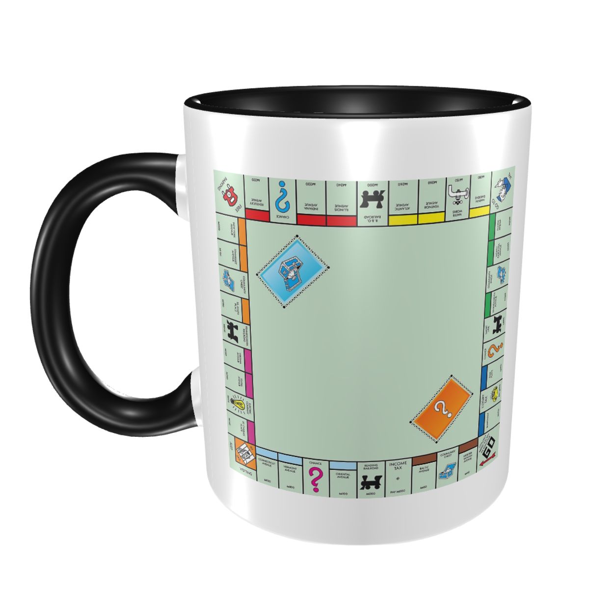 Board Game Monopoly - Gra planszowa Monopoly Kubek Śmieszny Ceramiczny