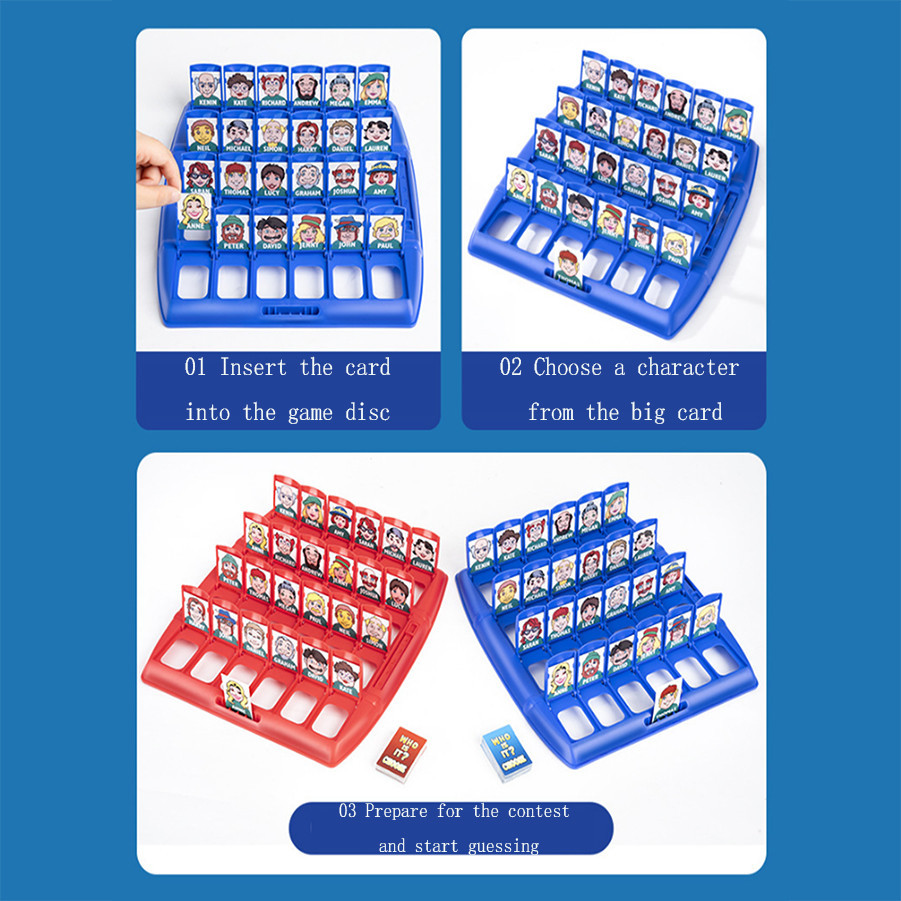 Zgadnij, kim jestem - gra plan – Board Game Who Is It recenzja i cena