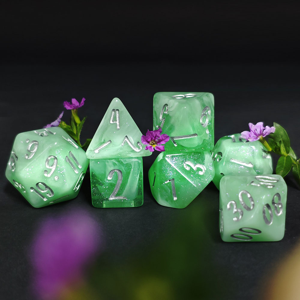 7-częściowy zestaw kości DND w – Board Game Dnd recenzja i cena
