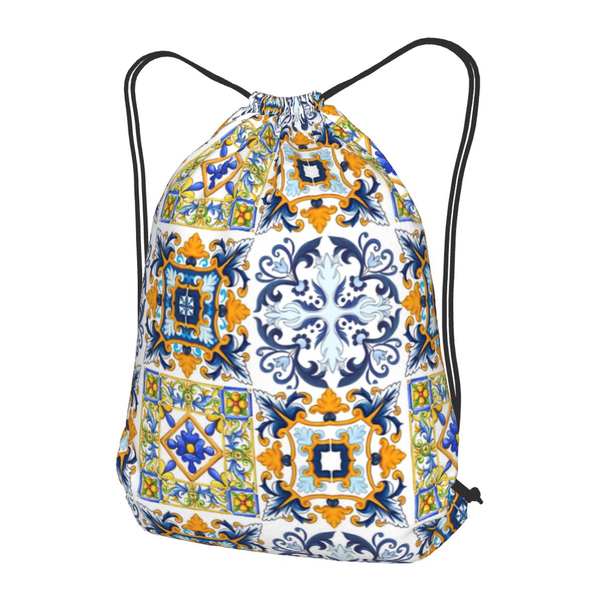 Kopie siciliankich płytek, śró – Tile Bag Drawstring recenzja i cena