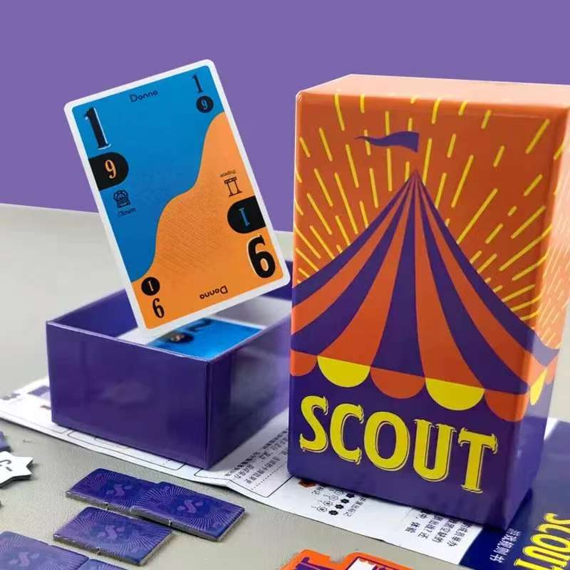 Gra karciana Scout Circus Scou – Board Game Template recenzja i cena