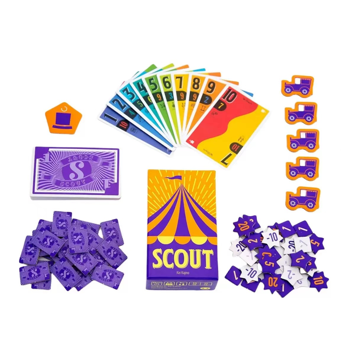 Gra karciana Scout Circus Scou – Board Game Template recenzja i cena