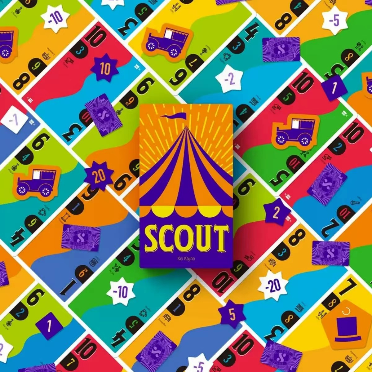 Gra karciana Scout Circus Scou – Board Game Template recenzja i cena