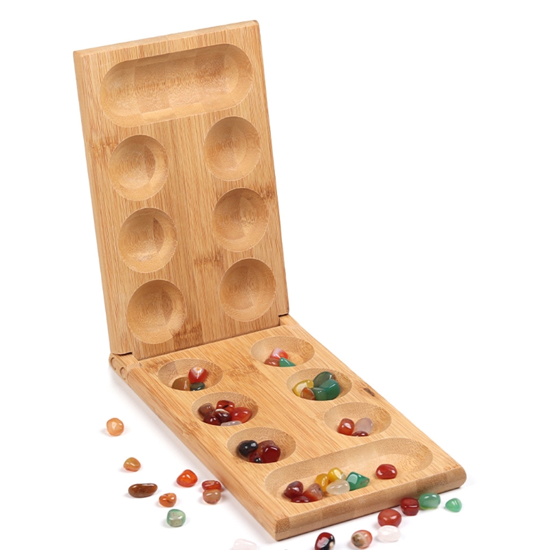 Gra planszowa Mancala z koloro – Board Game Template recenzja i cena
