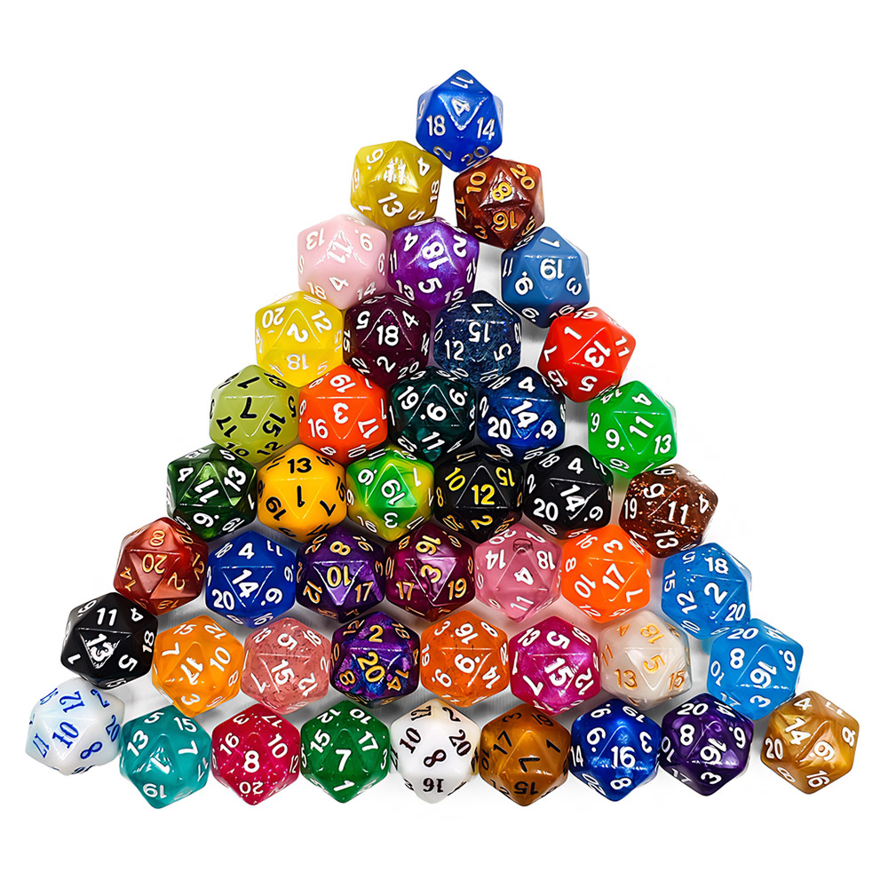 60 szt. Wielościenne Kości Mie – Board Game Dnd recenzja i cena