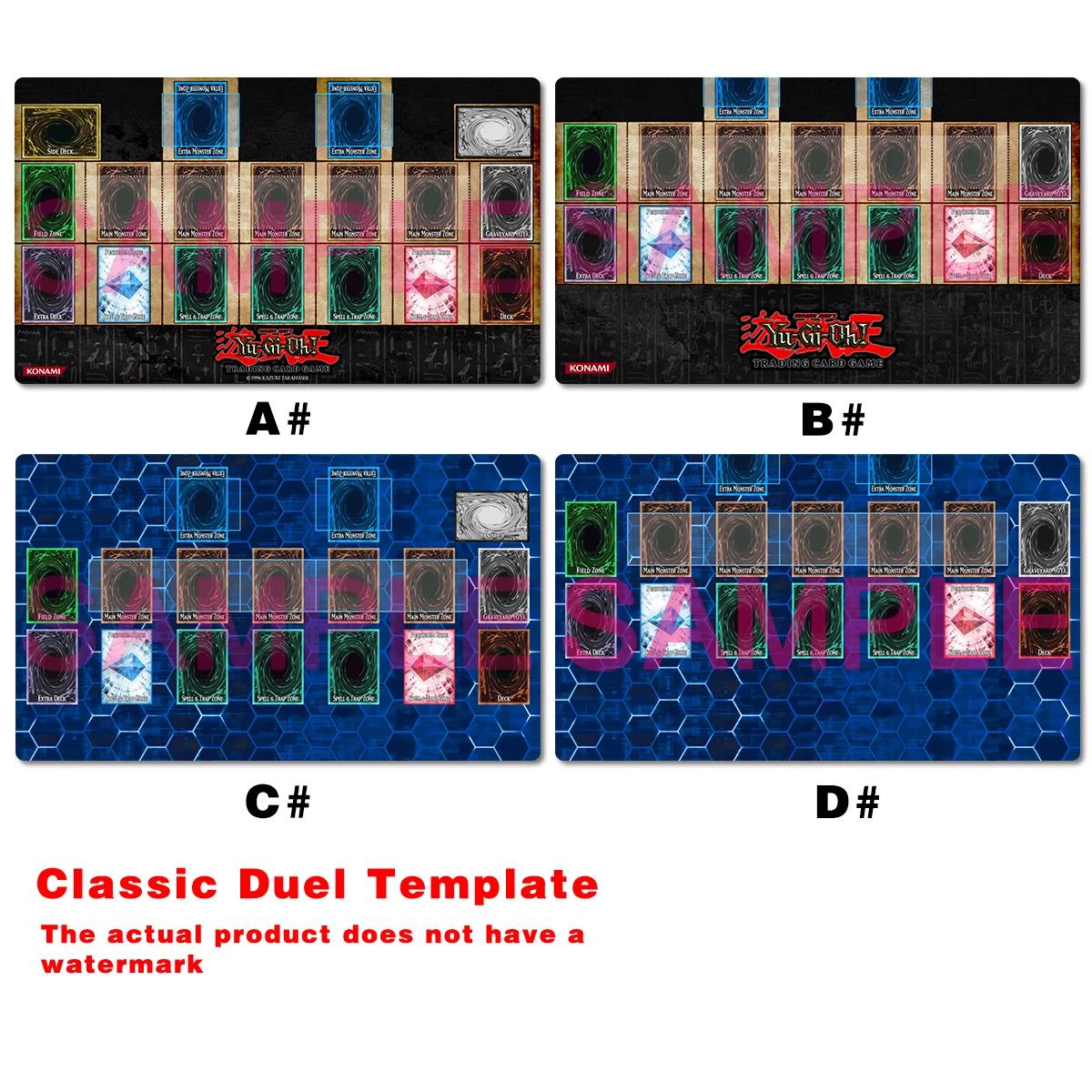 YuGiOh Classic Mat Board Game  – Board Game Template recenzja i cena