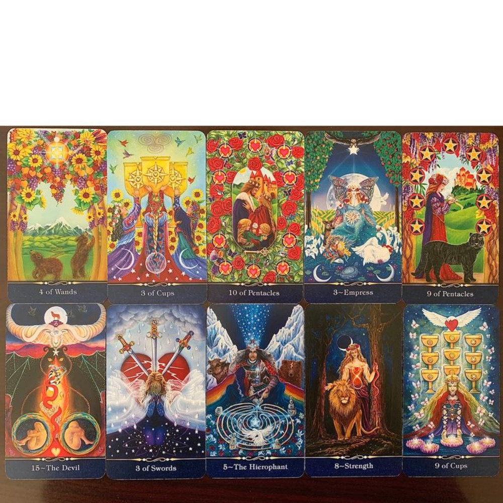 10.3 * 6cm Tarot Gwiazdy Twój  – Board Game Path recenzja i cena