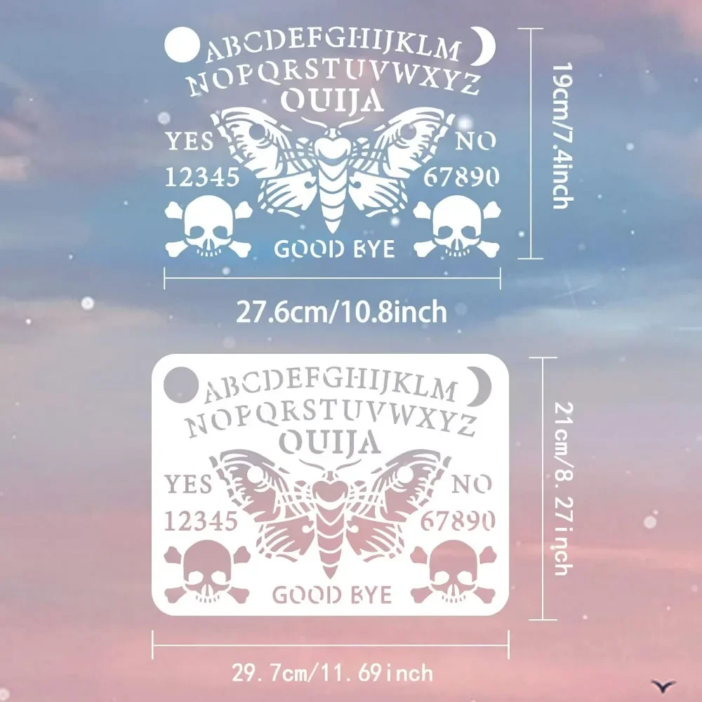 Szablon tablicy Ouija 8,3x11,7 – Board Game Template recenzja i cena