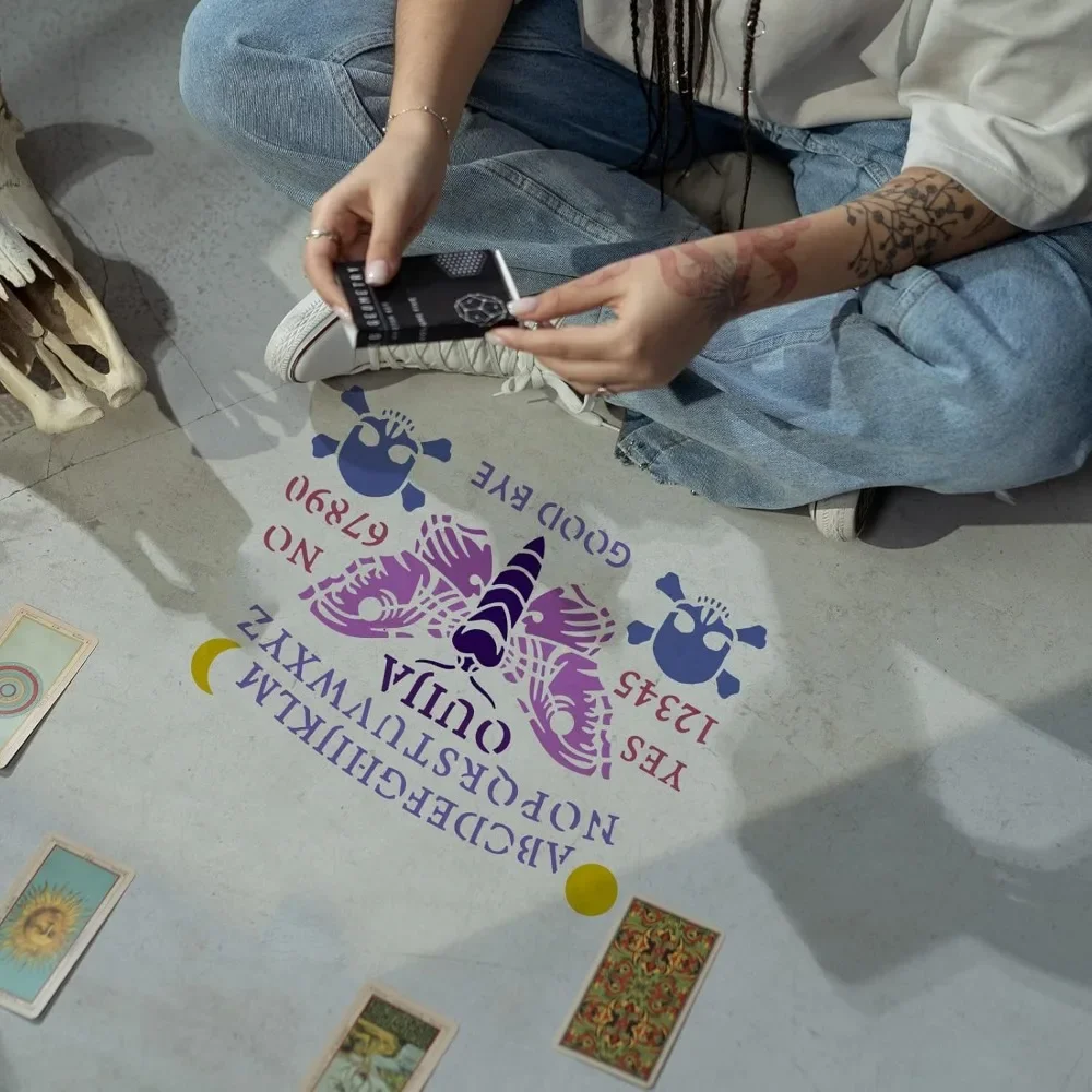 Szablon tablicy Ouija 8,3x11,7 – Board Game Template recenzja i cena