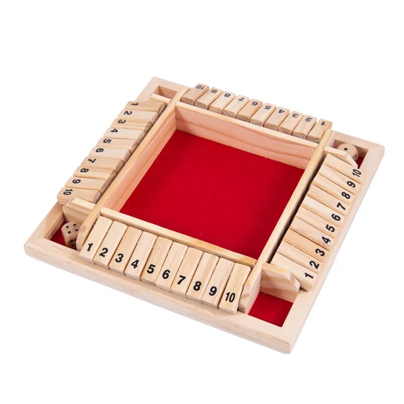 Drewniana gra planszowa w kośc – Board Game Dnd recenzja i cena