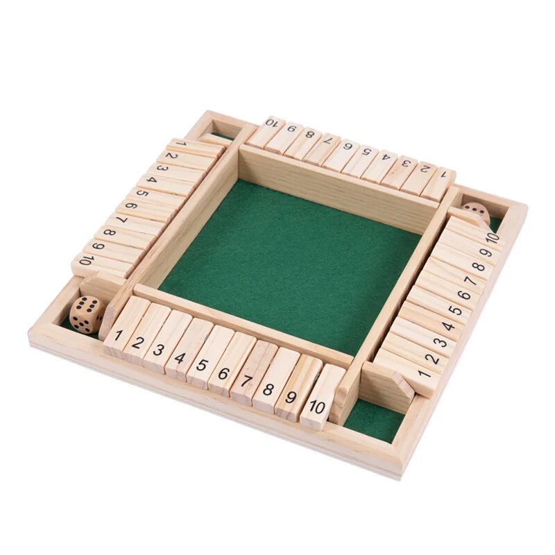 Drewniana gra planszowa w kośc – Board Game Dnd recenzja i cena